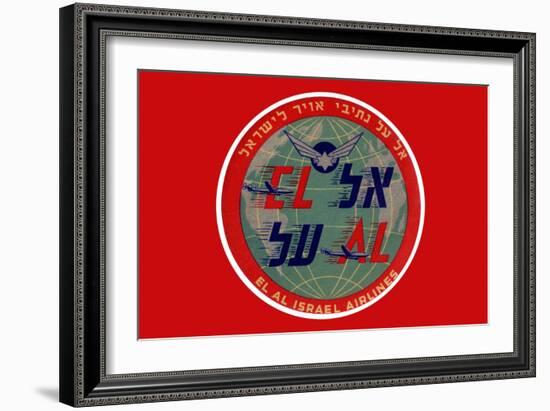 El Al-null-Framed Art Print