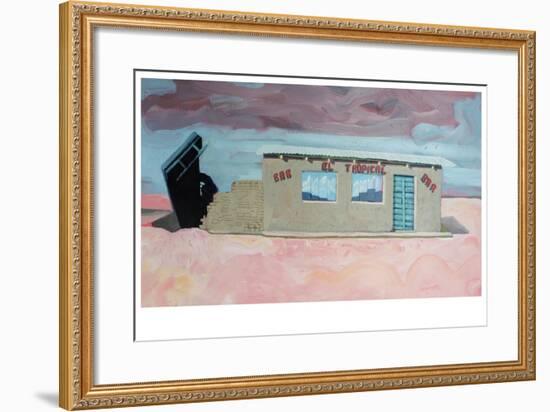 El Bar Tropical-Thomas MacGregor-Framed Giclee Print