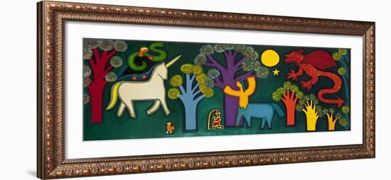 El Bosque Magico De Lucas, 2009-Cristina Rodriguez-Framed Giclee Print