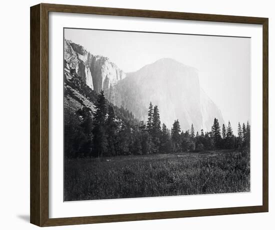 El Capitan - 3600 ft. Yosemite-Carleton E Watkins-Framed Giclee Print