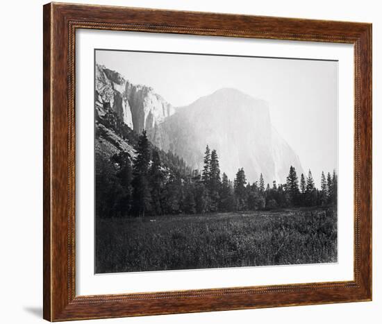 El Capitan - 3600 ft. Yosemite-Carleton E Watkins-Framed Giclee Print