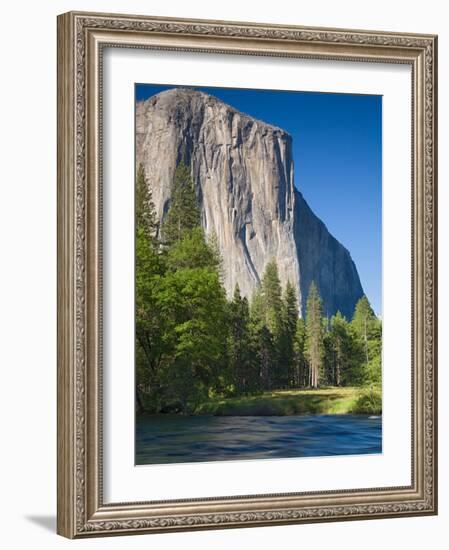 El Capitan and Merced River. Yosemite National Park, CA-Jamie & Judy Wild-Framed Photographic Print