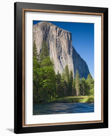 El Capitan and Merced River. Yosemite National Park, CA-Jamie & Judy Wild-Framed Photographic Print