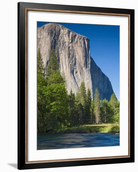 El Capitan and Merced River. Yosemite National Park, CA-Jamie & Judy Wild-Framed Photographic Print