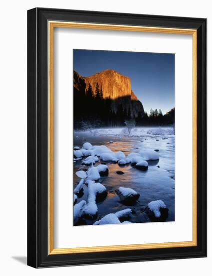 El Capitan and Merced River, Yosemite National Park, California, USA-Christopher Bettencourt-Framed Photographic Print