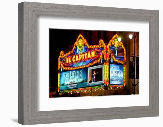 El Capitan - Hollywood Boulevard - Los Angles - Californie - United States-Philippe Hugonnard-Framed Photographic Print