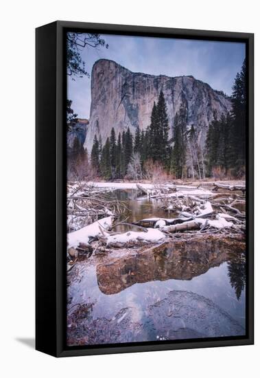 El Capitan in sunrise-Belinda Shi-Framed Premier Image Canvas