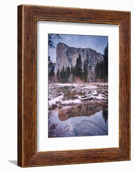 El Capitan in sunrise-Belinda Shi-Framed Photographic Print