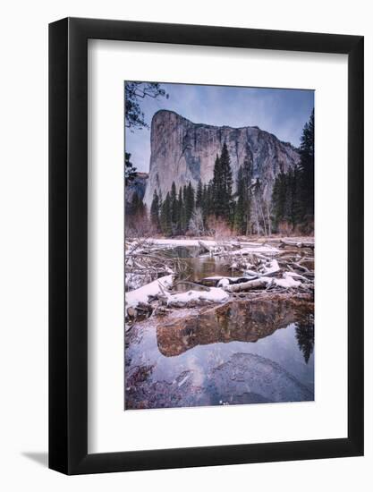 El Capitan in sunrise-Belinda Shi-Framed Photographic Print