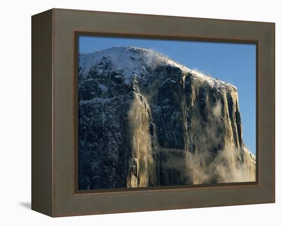 El Capitan Mountain-George Lepp-Framed Premier Image Canvas