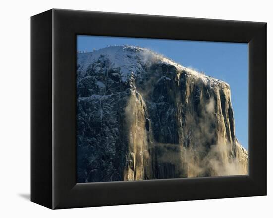 El Capitan Mountain-George Lepp-Framed Premier Image Canvas