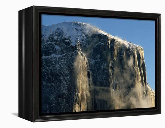 El Capitan Mountain-George Lepp-Framed Premier Image Canvas