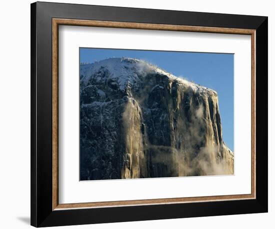 El Capitan Mountain-George Lepp-Framed Photographic Print