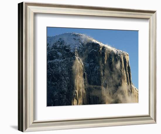 El Capitan Mountain-George Lepp-Framed Photographic Print