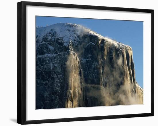 El Capitan Mountain-George Lepp-Framed Photographic Print