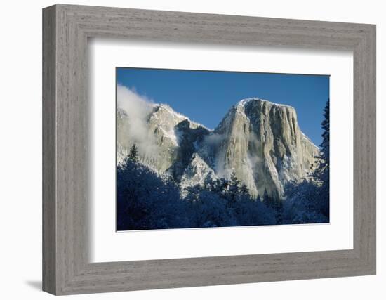 El Capitan Mountain-George D Lepp-Framed Photographic Print