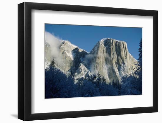 El Capitan Mountain-George D Lepp-Framed Photographic Print