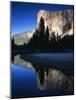 El Capitan Reflected in Merced River, Yosemite National Park, California, USA-Adam Jones-Mounted Photographic Print