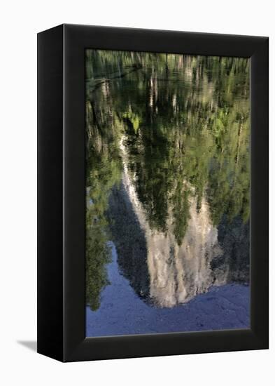 El Capitan reflected on Merced River, Yosemite National Park, California-Adam Jones-Framed Premier Image Canvas