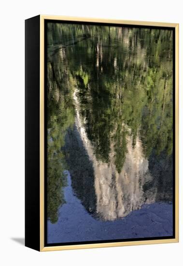 El Capitan reflected on Merced River, Yosemite National Park, California-Adam Jones-Framed Premier Image Canvas