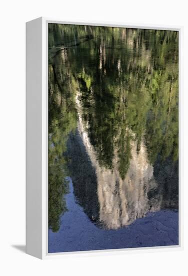 El Capitan reflected on Merced River, Yosemite National Park, California-Adam Jones-Framed Premier Image Canvas