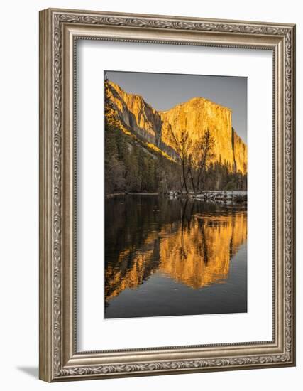 El Capitan Reflection, Yosemite, California-John Ford-Framed Photographic Print