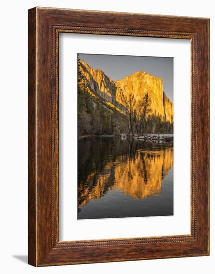 El Capitan Reflection, Yosemite, California-John Ford-Framed Photographic Print