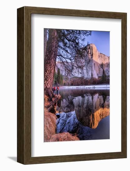 El Capitan Riverside Reflections, Yosemite National Park-Vincent James-Framed Photographic Print