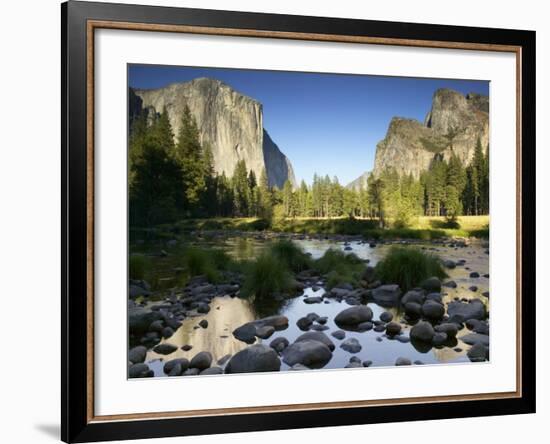 El Capitan, Yosemite National Park, California, USA-Walter Bibikow-Framed Photographic Print