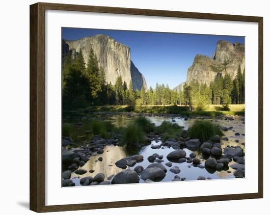 El Capitan, Yosemite National Park, California, USA-Walter Bibikow-Framed Photographic Print