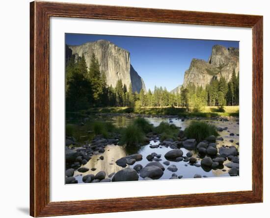 El Capitan, Yosemite National Park, California, USA-Walter Bibikow-Framed Photographic Print