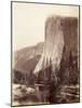 El Capitan, Yosemite National Park, Usa, 1861-75-Carleton Emmons Watkins-Mounted Photographic Print