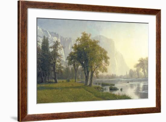 El Capitan, Yosemite Valley, California, 1875-Albert Bierstadt-Framed Art Print