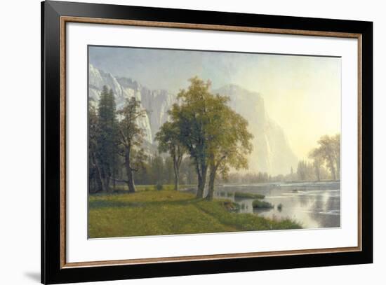 El Capitan, Yosemite Valley, California, 1875-Albert Bierstadt-Framed Art Print