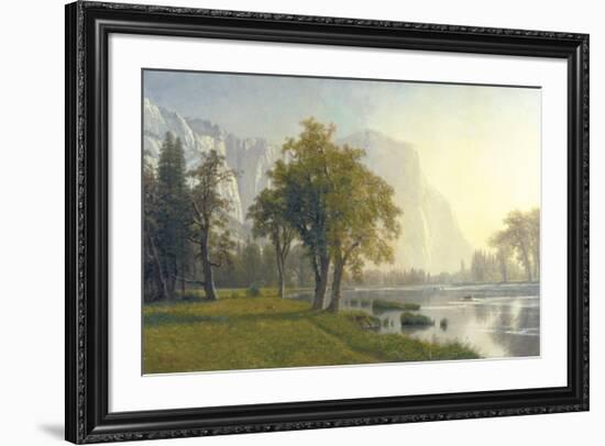 El Capitan, Yosemite Valley, California, 1875-Albert Bierstadt-Framed Art Print