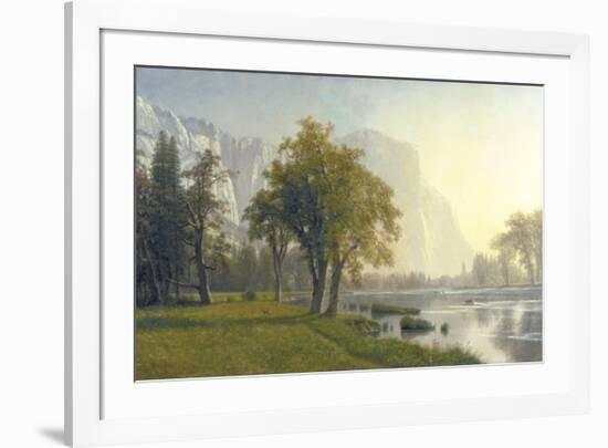 El Capitan, Yosemite Valley, California, 1875-Albert Bierstadt-Framed Art Print