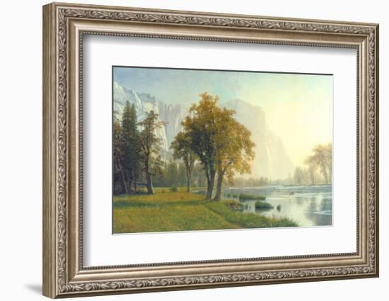 El Capitan, Yosemite Valley, California, 1875-Albert Bierstadt-Framed Art Print