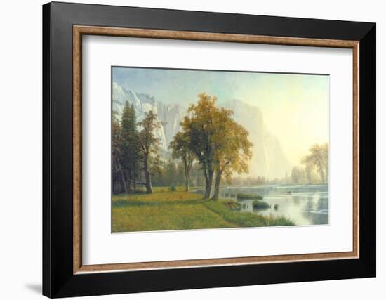 El Capitan, Yosemite Valley, California, 1875-Albert Bierstadt-Framed Art Print