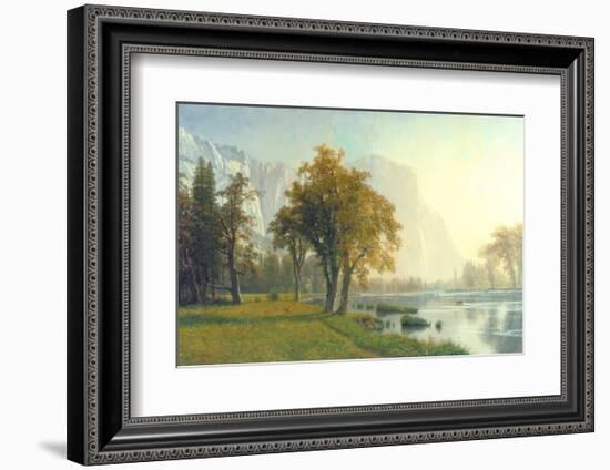 El Capitan, Yosemite Valley, California, 1875-Albert Bierstadt-Framed Art Print