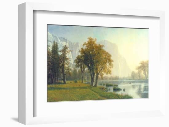 El Capitan, Yosemite Valley, California, 1875-Albert Bierstadt-Framed Art Print