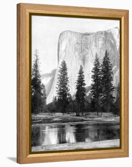 El Capitan, Yosemite Valley, California, USA, 1893-John L Stoddard-Framed Premier Image Canvas