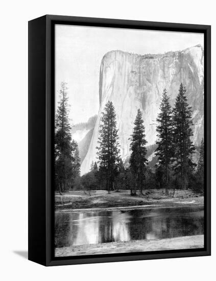 El Capitan, Yosemite Valley, California, USA, 1893-John L Stoddard-Framed Premier Image Canvas