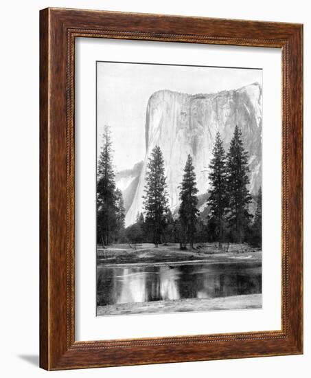 El Capitan, Yosemite Valley, California, USA, 1893-John L Stoddard-Framed Giclee Print