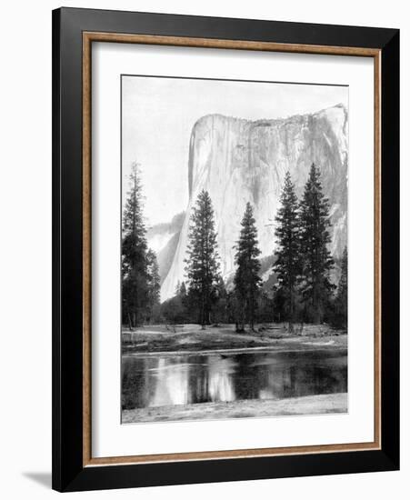 El Capitan, Yosemite Valley, California, USA, 1893-John L Stoddard-Framed Giclee Print