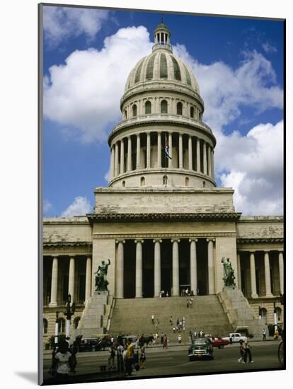 El Capitolio De La Habana, Havana, Cuba, West Indies, Central America-John Harden-Mounted Photographic Print
