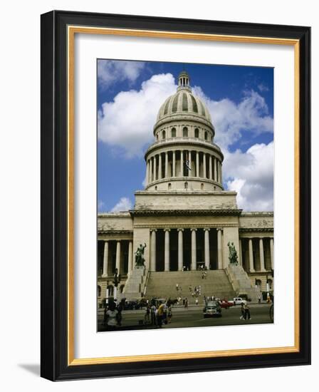 El Capitolio De La Habana, Havana, Cuba, West Indies, Central America-John Harden-Framed Photographic Print