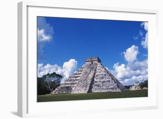 El Castillo, Chichen Itza, Yucatan, Mexico-Ken Gillham-Framed Photographic Print