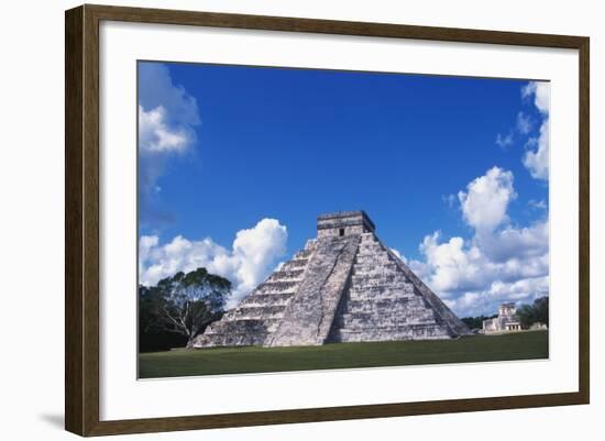 El Castillo, Chichen Itza, Yucatan, Mexico-Ken Gillham-Framed Photographic Print