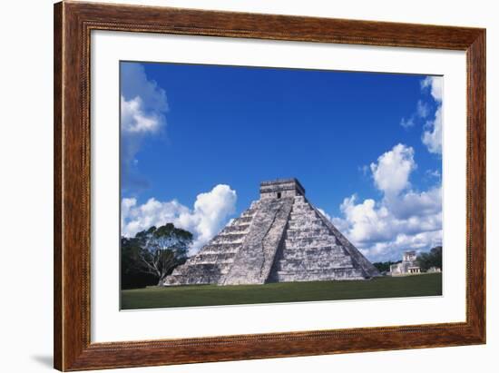 El Castillo, Chichen Itza, Yucatan, Mexico-Ken Gillham-Framed Photographic Print