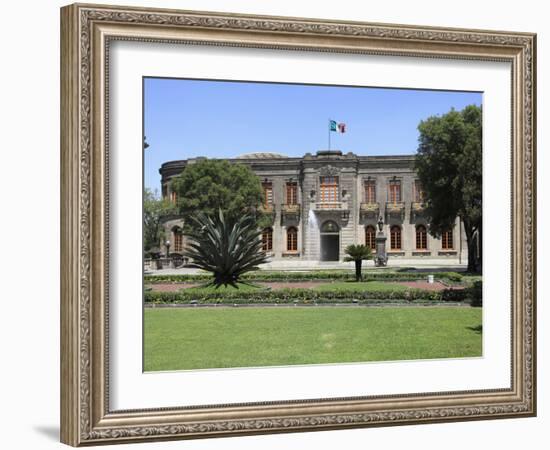 El Castillo De Chapultepec (Chapultepec Castle), Chapultepec Park, Chapultepec, Mexico City, Mexico-Wendy Connett-Framed Photographic Print